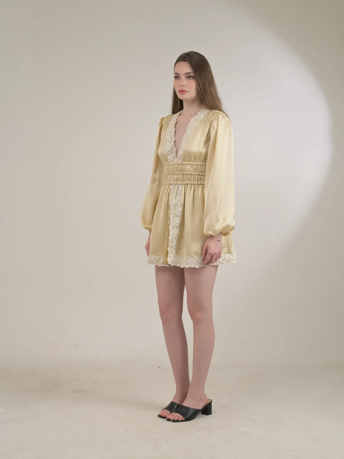 Elodie Lace Mini Dress